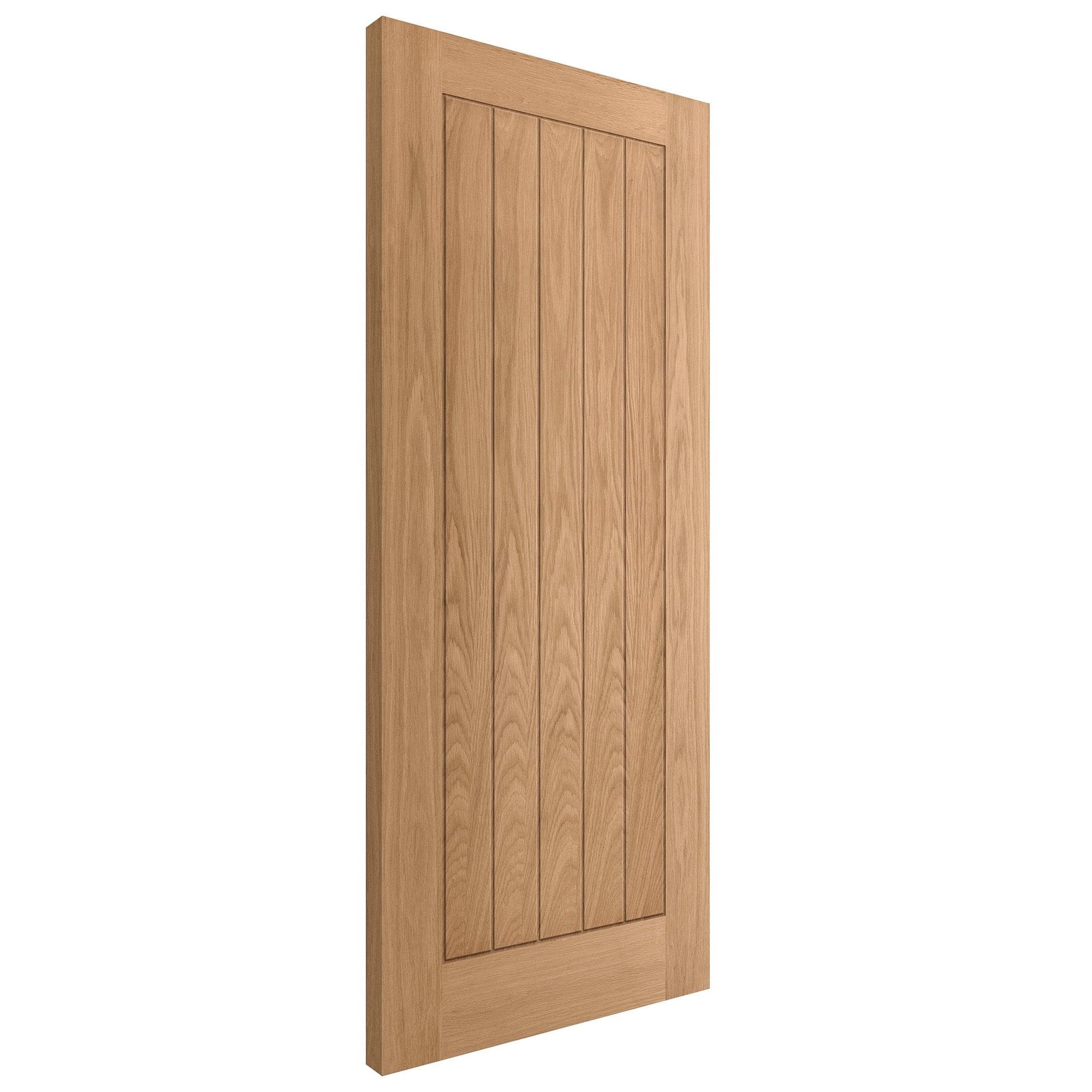 Oak Internal Unfinished Farley Made-to-Measure FD30 Fire Door (122627)