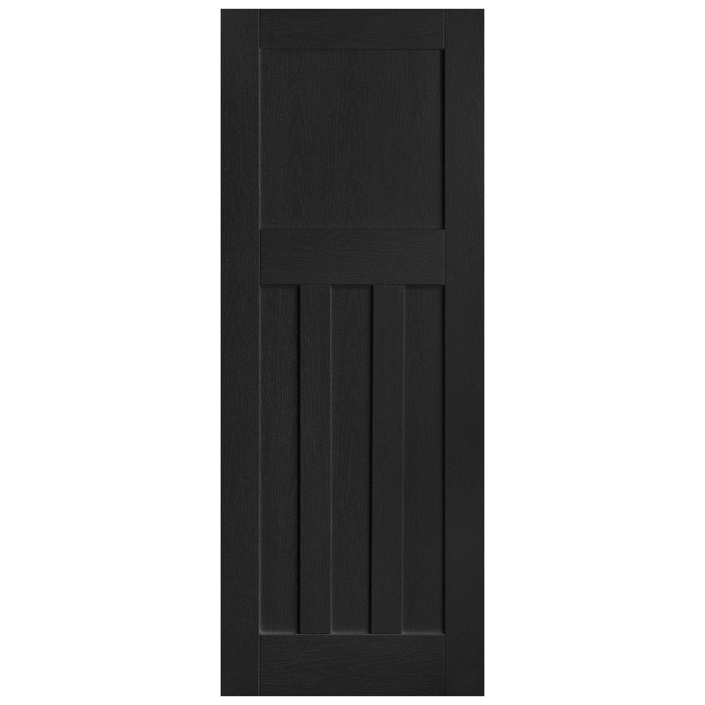 Black Internal Fully Finished Oak DX Door (121608)