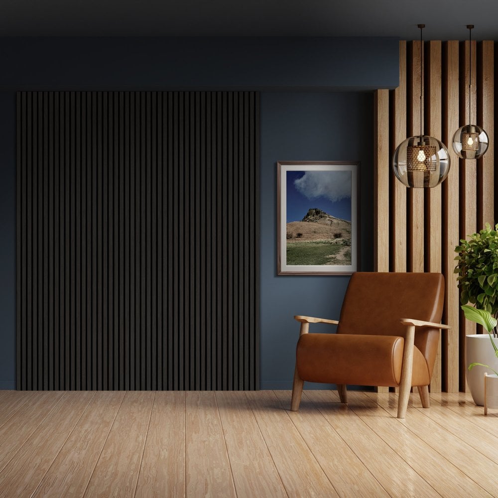 Graphite Black - Elevation Acoustic Wall Panelling (121620)