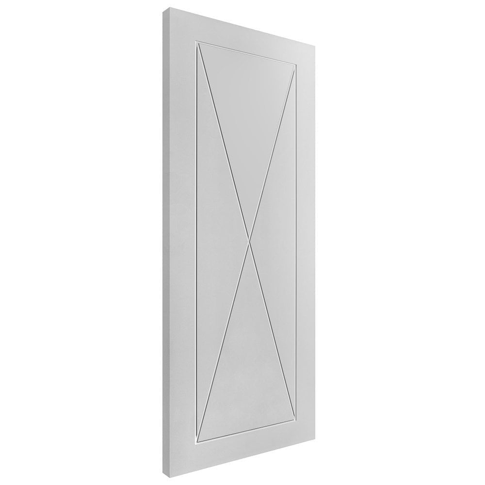 B-Grade White Internal Primed Alexa Door (124015)