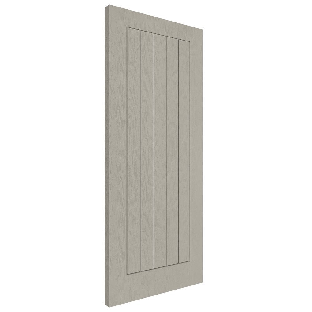 B-Grade Silk Grey Internal Fully Finished Farley FD30 Fire Door (124143)