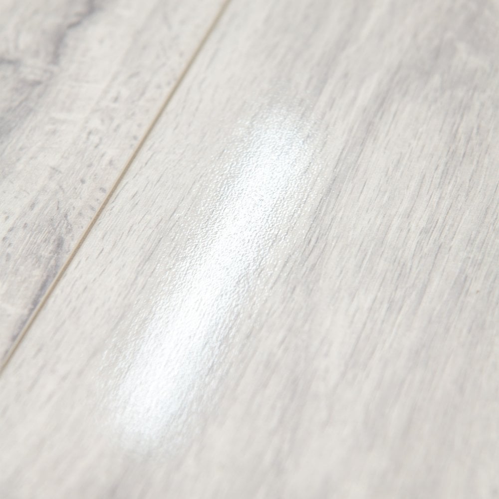 Glacier Oak - Lustre 8mm High Gloss Laminate Flooring (89182)