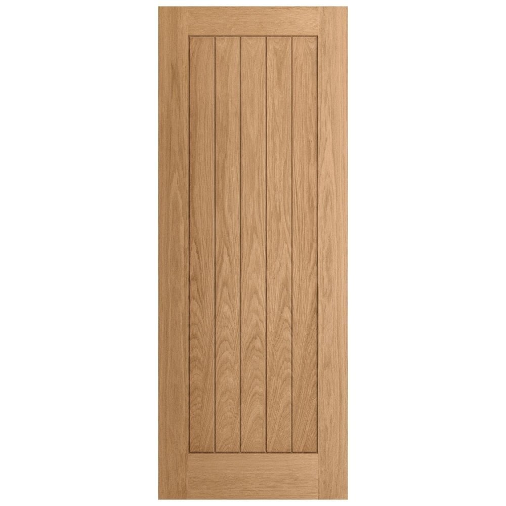 B-Grade White Oak Internal Unfinished Oregon Cottage FD30 Fire Door (124179)