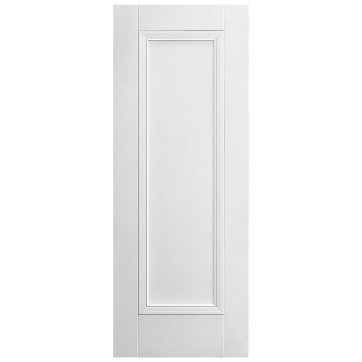 B-Grade White Internal Primed Elegance Lancaster 1 Panel Door (123713)