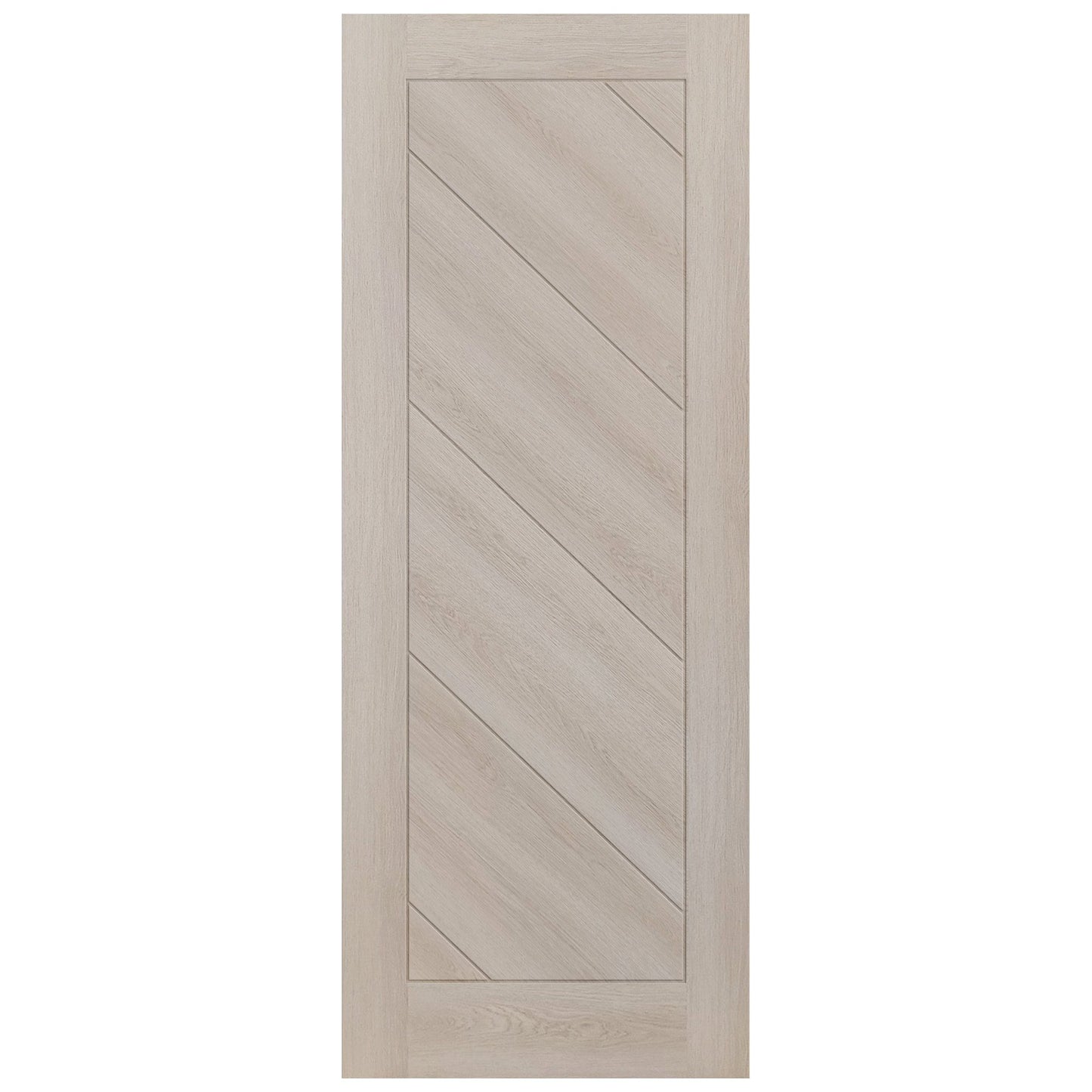 Ivory Fully Finished Internal Endure Laminate Stockholm FD30 Fire Door (122007)