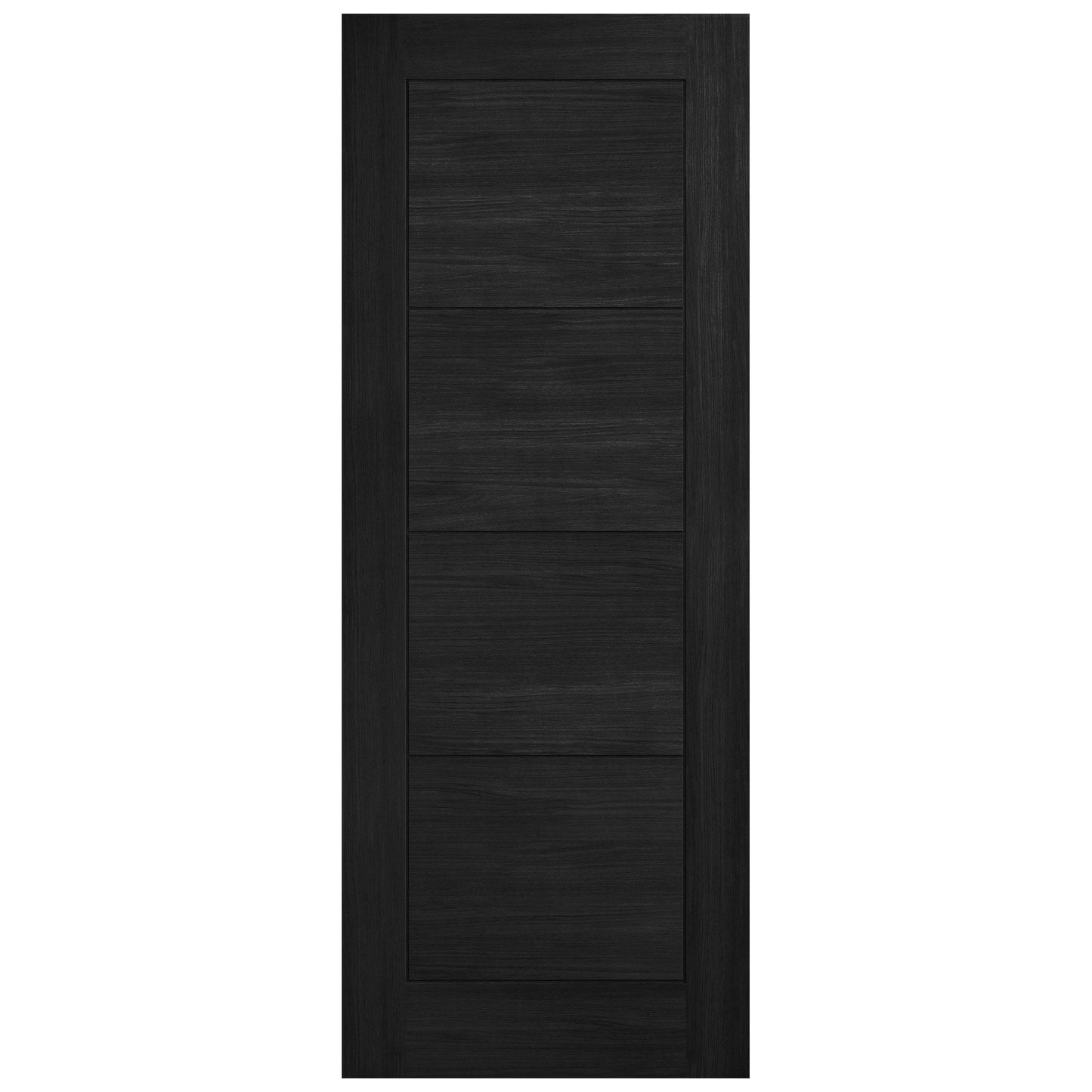 Black Fully Internal Finished Endure Laminate Ladder FD30 Fire Door (122001)