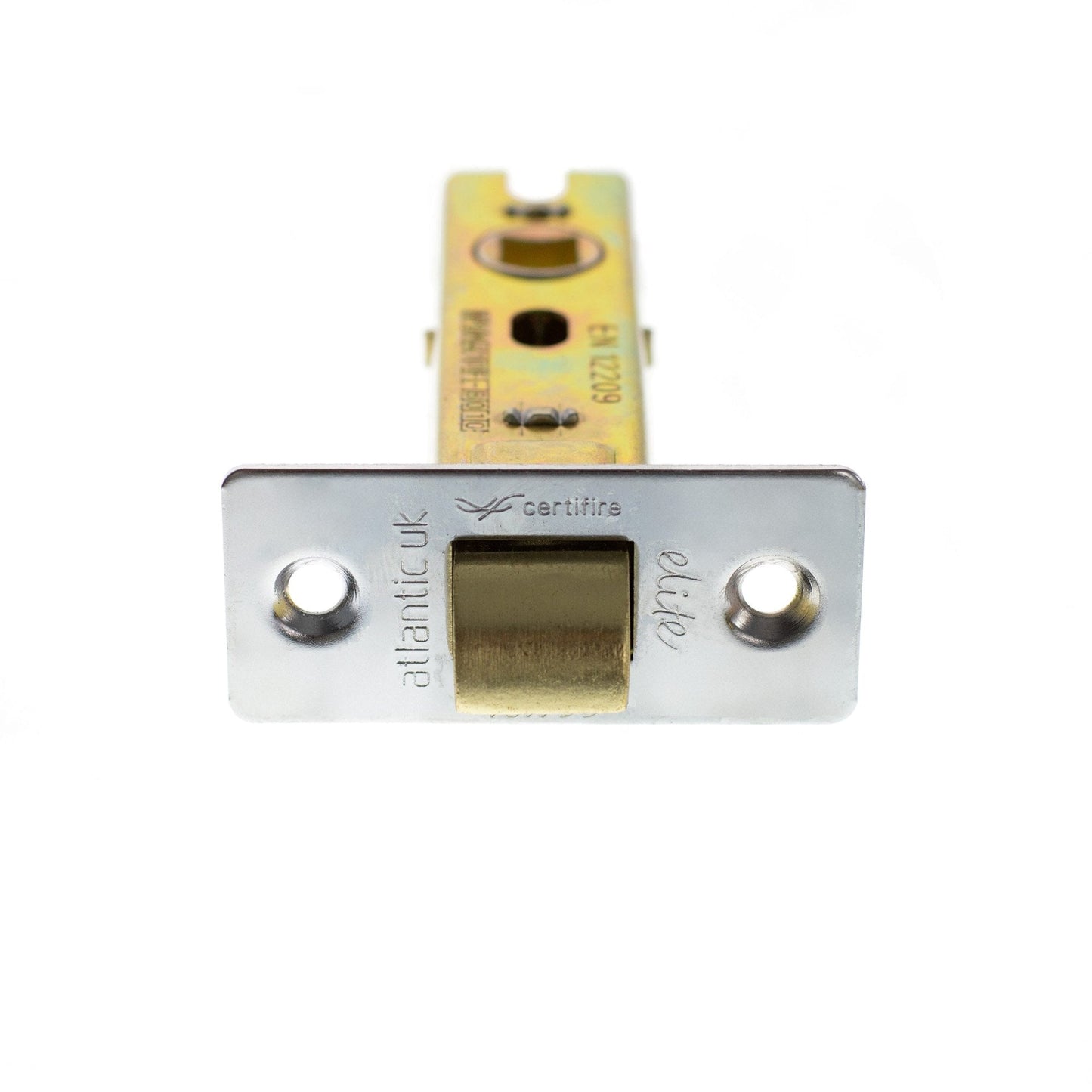 78mm (3'') Bolt Through Tubular Latch - Polished Chrome (118612)