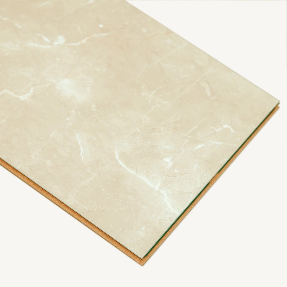 Light Pinto - Lustre Stone 8mm High Gloss Laminate Flooring (90001)