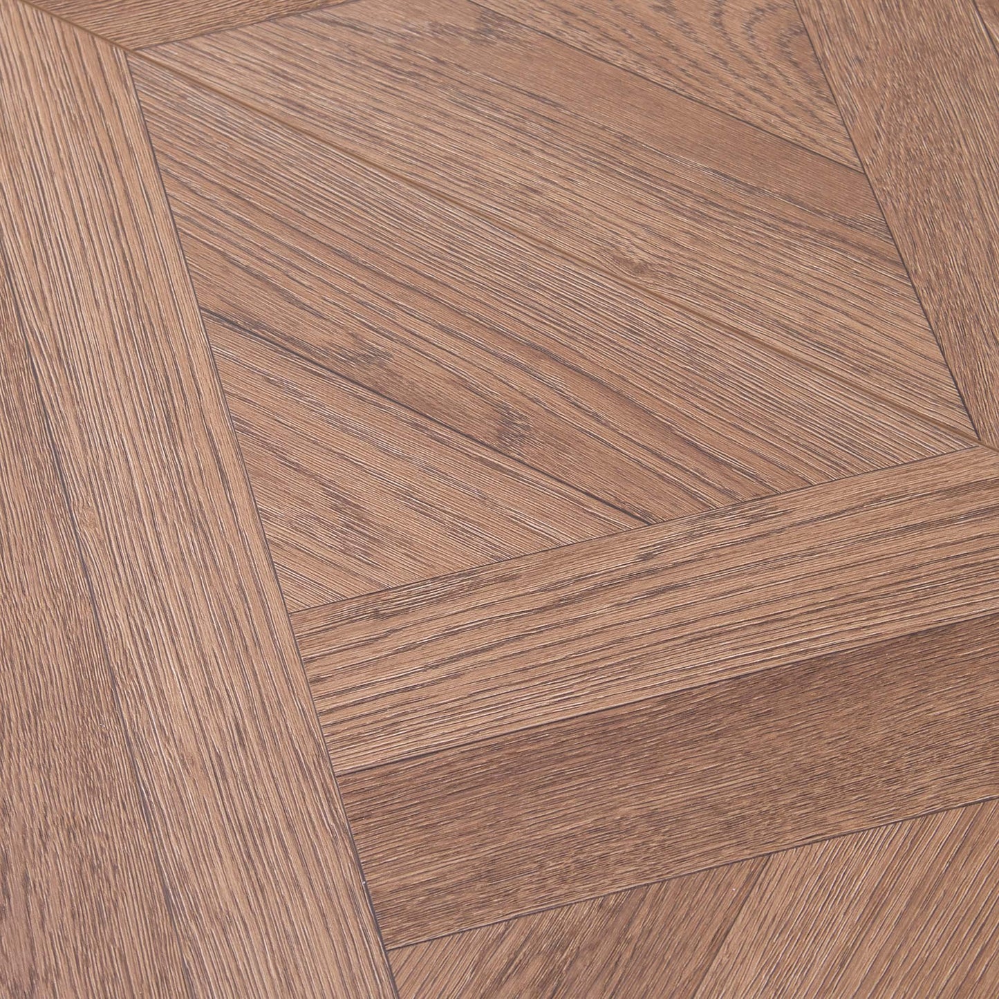 Leader-Tec | Kent Oak - LuxeVision Parquet SPC 6.5mm Rigid Core Vinyl Sample - CAH-3884 (SKU-345277)