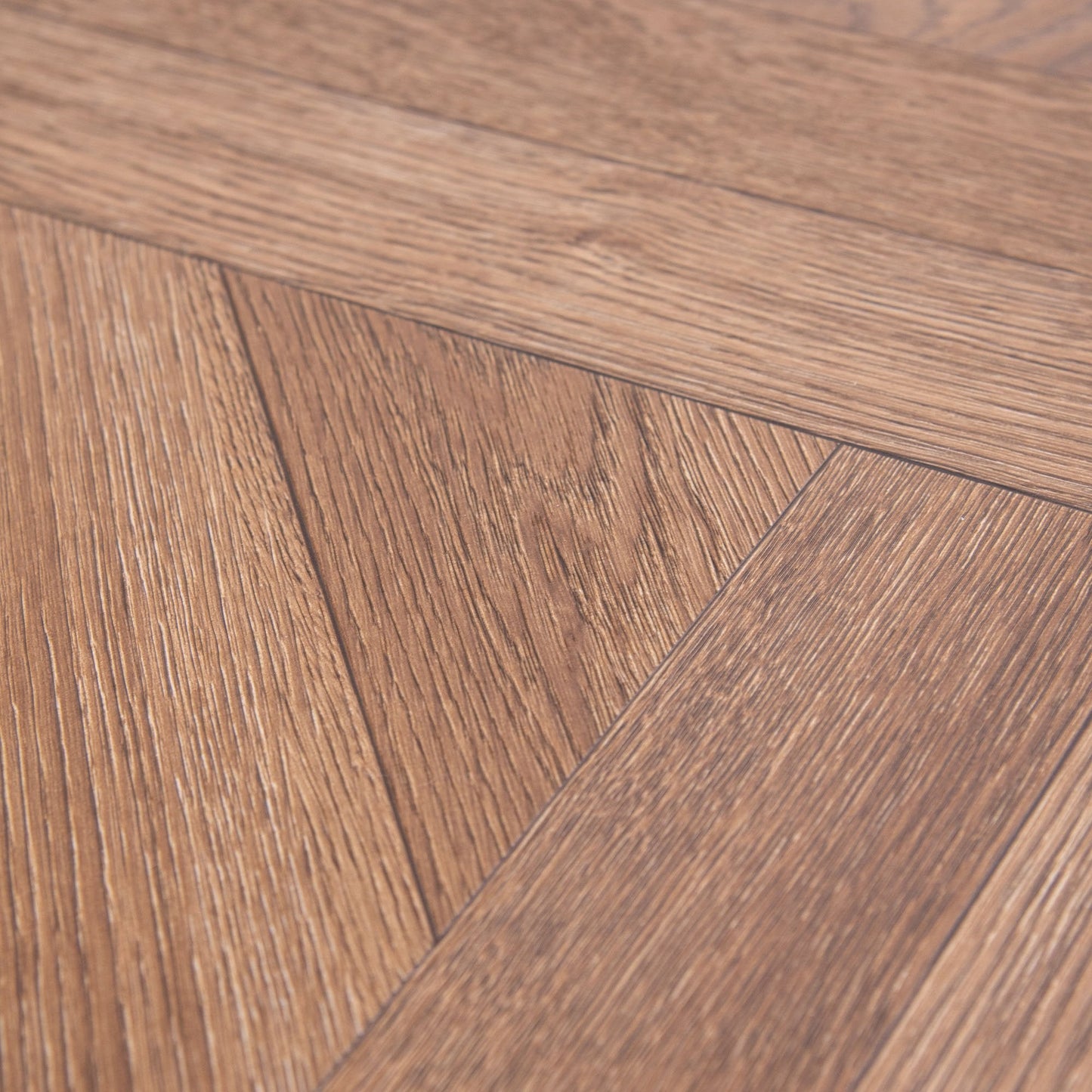 Leader-Tec | Kent Oak - LuxeVision Parquet SPC 6.5mm Rigid Core Vinyl Sample - CAH-3884 (SKU-345277)