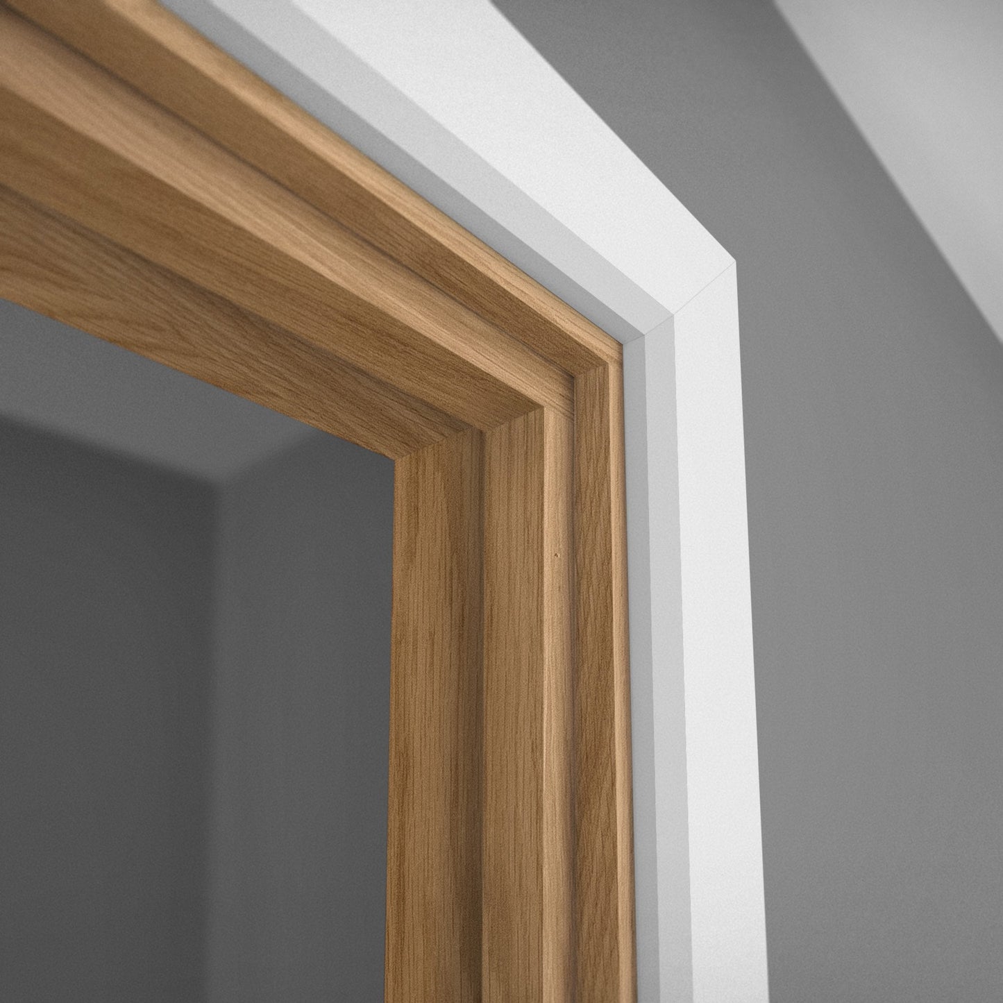 Oak Veneer Internal Unfinished Door Lining (120636)