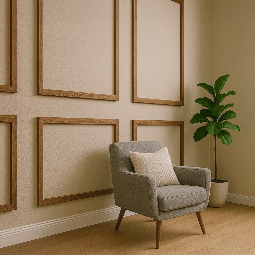 Brazilian Teak - 2.4m Square Edge Moulding (120114)