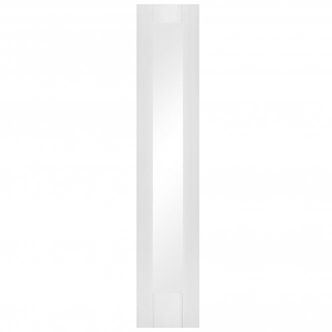 External White Painted Composite Obscure Glass Universal Sidelight (121033)