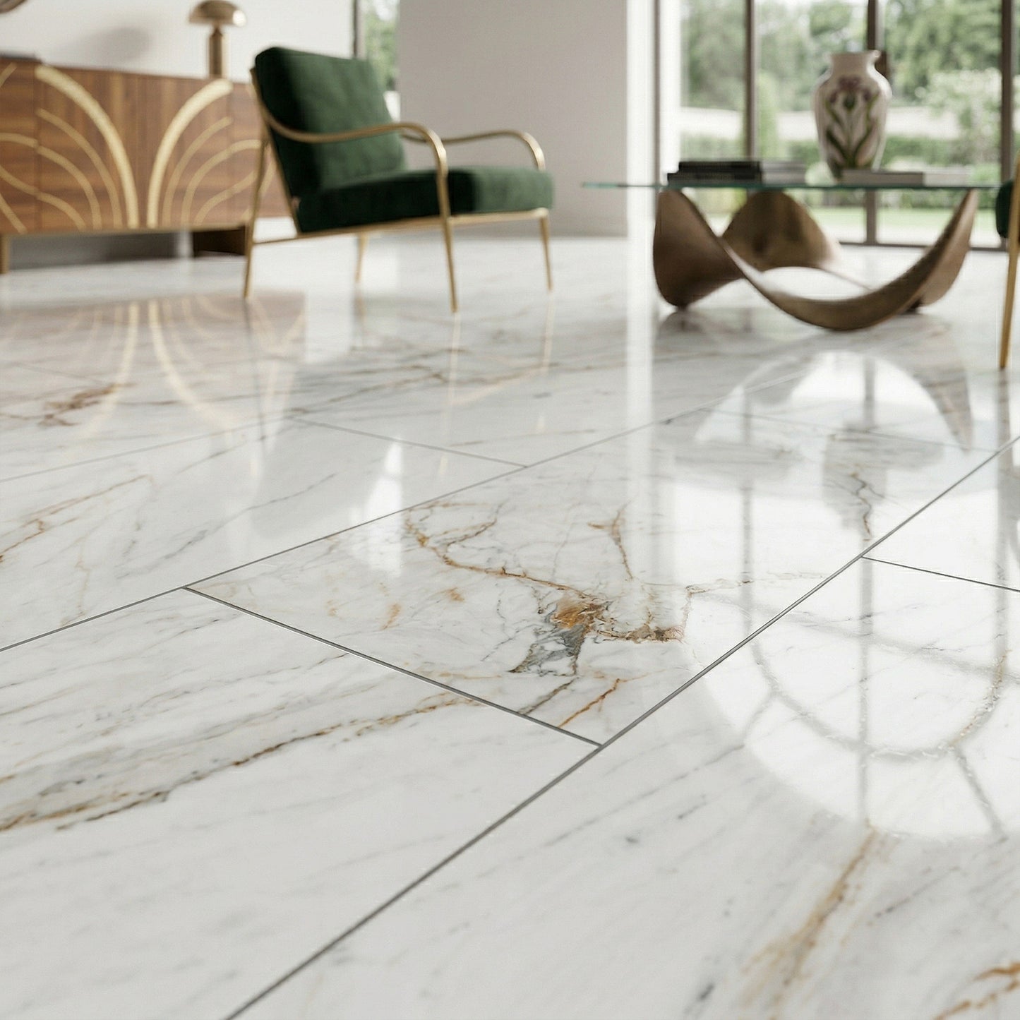Marble Arcola - Stone 2.0 8mm High Gloss Sample (Q1030)