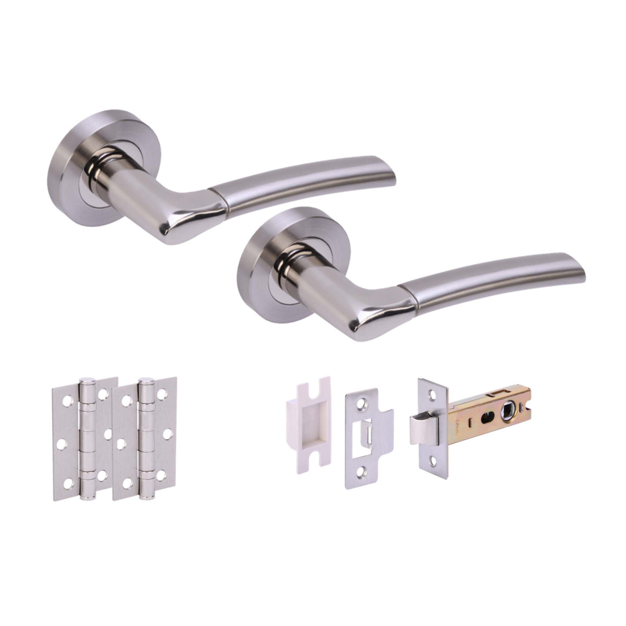 Intelligent Hardware Designer Zoom Lever On Round Rose Handle Set
