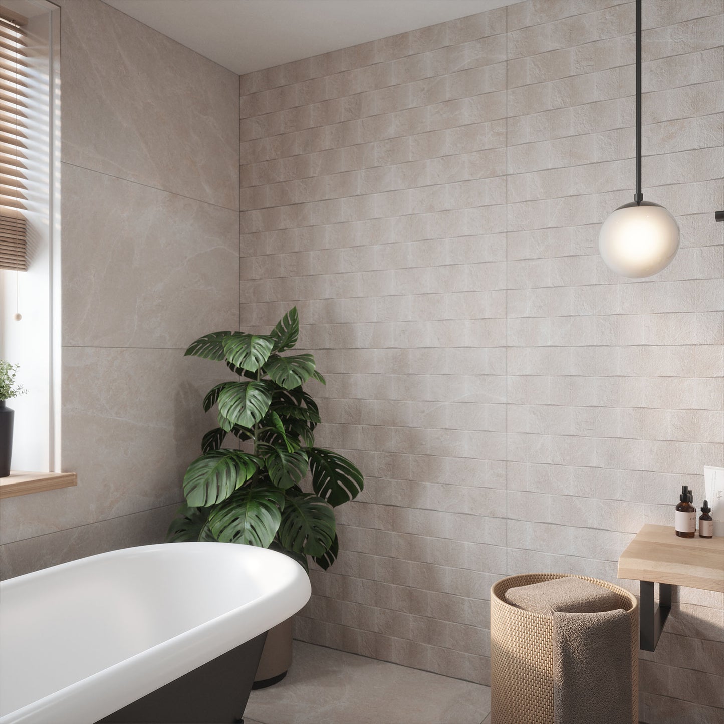 Beige Matt - Palma Smooth Wall & Floor Tile Sample