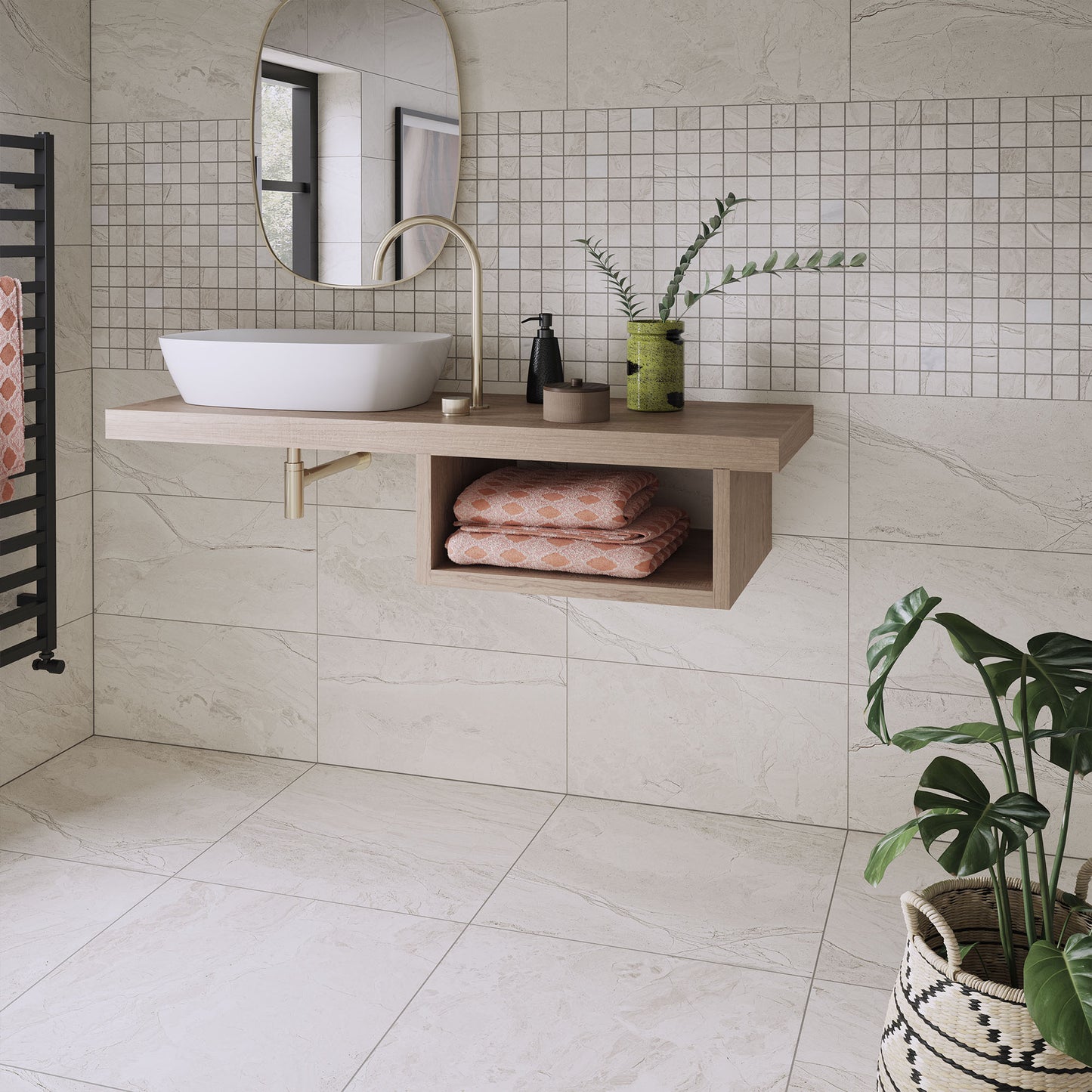 White Matt - Origins Smooth Porcelain Wall & Floor Tile