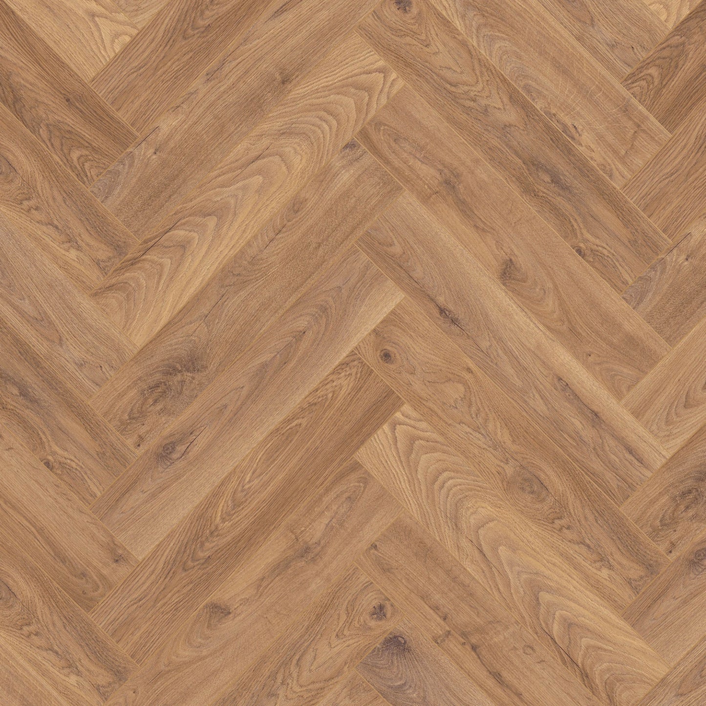 Firebrand Oak - Herringbone 8mm Laminate Sample