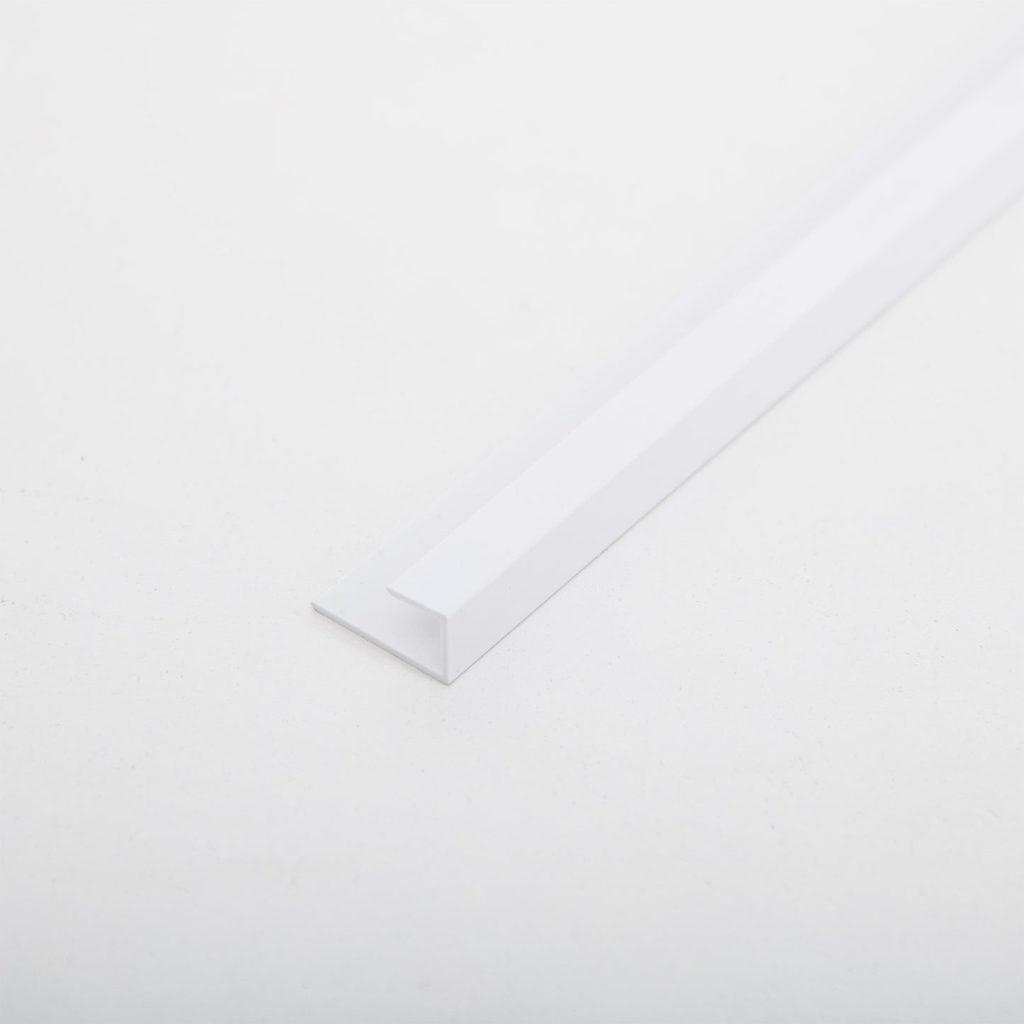 PVC Shower Panel End Cap Trim - White (SPT-END-WH)