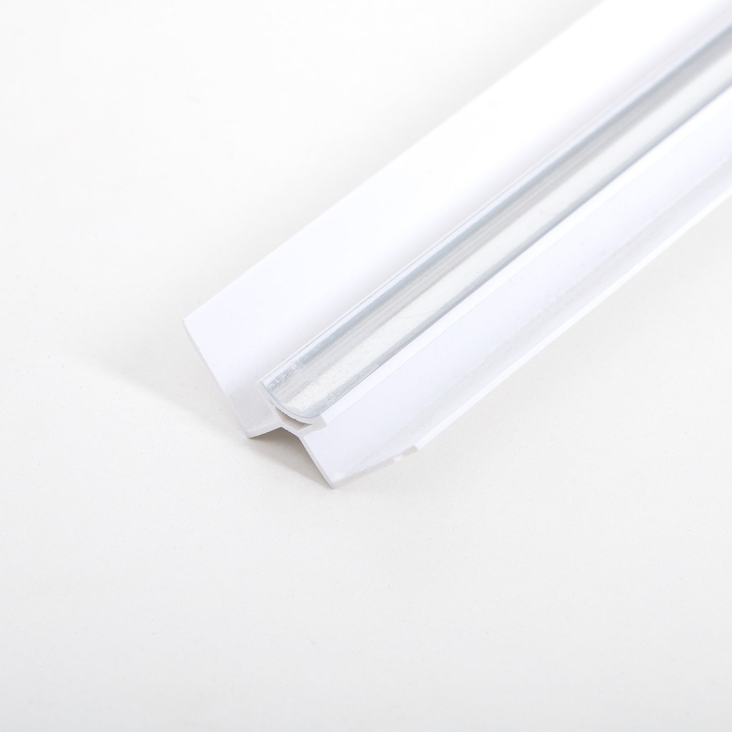 PVC Shower Panel Internal Corner Trim - Silver (SPT-INTCOR-SI)