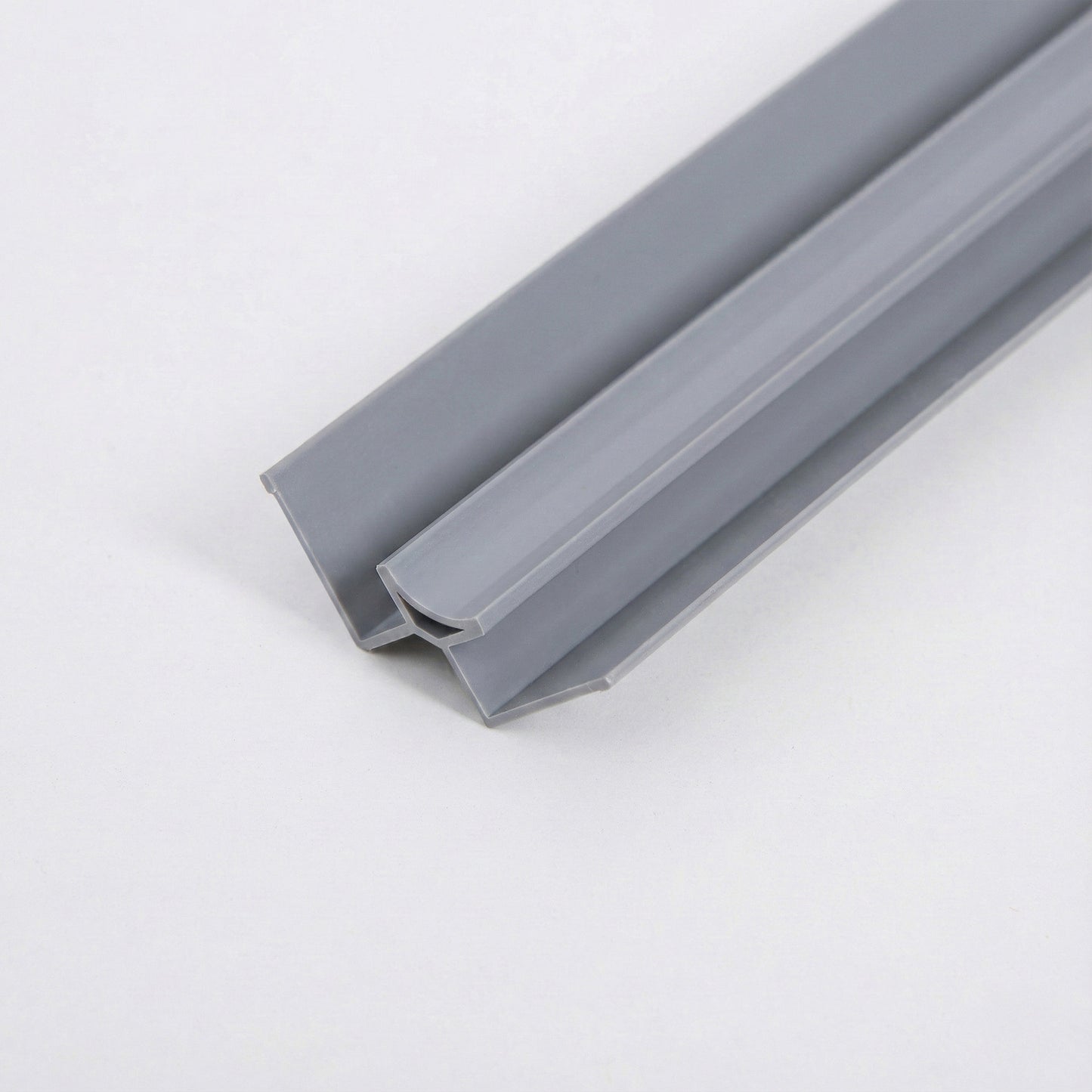 PVC Shower Panel Internal Corner Trim - Grey (SPT-INTCOR-GR)