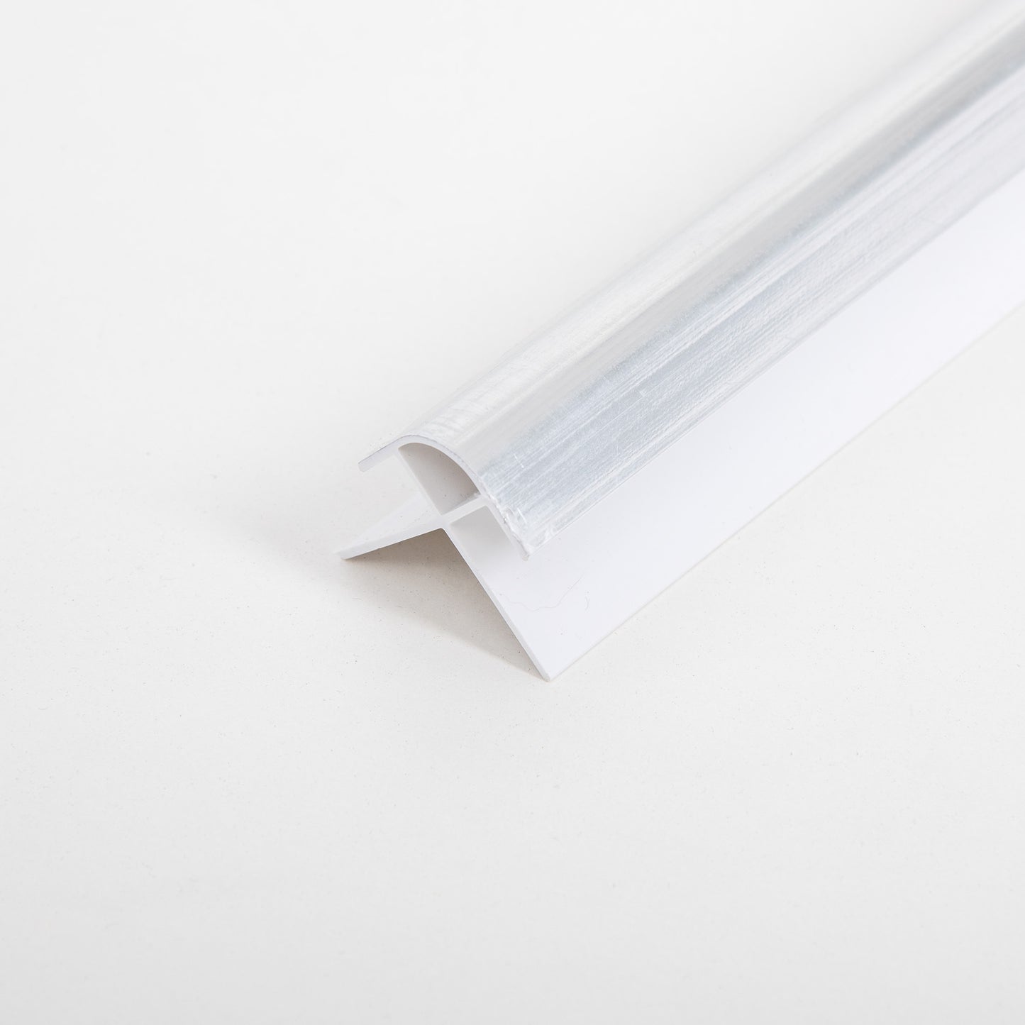 PVC Shower Panel External Corner Trim - Silver (SPT-EXTCOR-SI)
