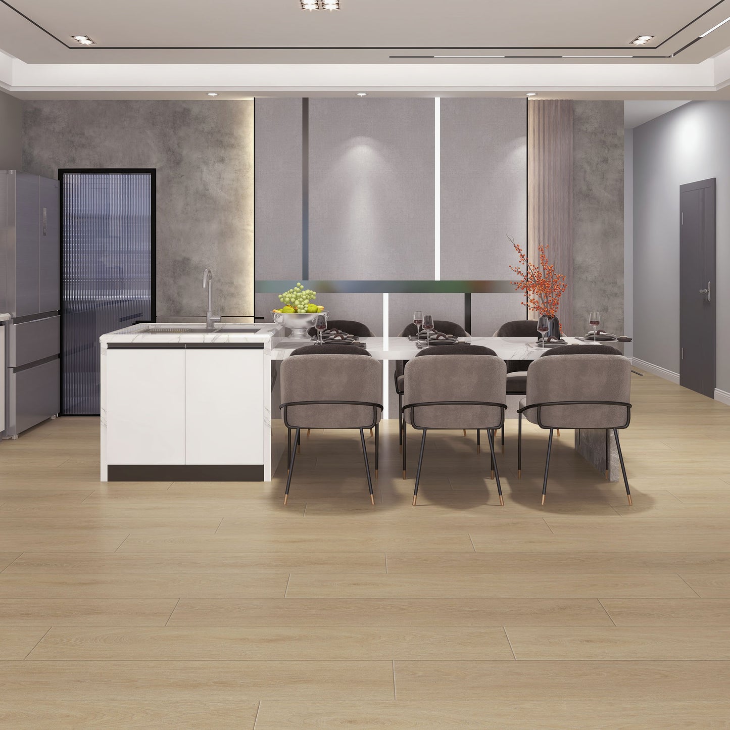 Heritage Oak - Homewise SPC 5mm Sample (HW-6151-6)