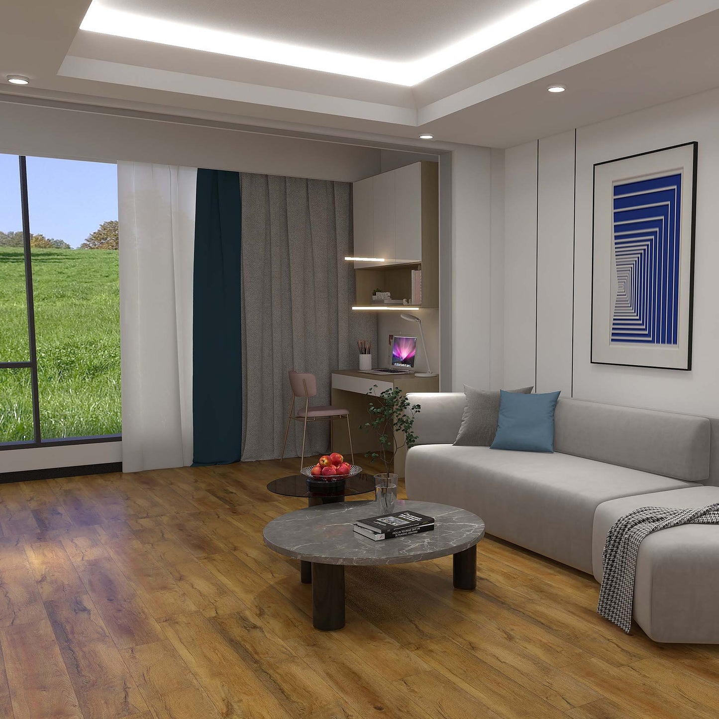 Millhouse Oak - Homewise SPC 5mm Sample (HW-EA118)