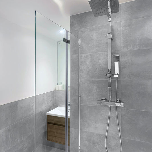 Ash Matt - Urban Smooth Waterproof Porcelain Wall & Floor Tile