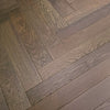 Dark Oak - Herringbone 14mm UV Lacquered Engineered Real Wood Flooring (LIBHB18x90DAR)