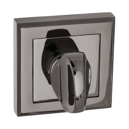 Status Square WC Turn & Release - Black Nickel (156458)