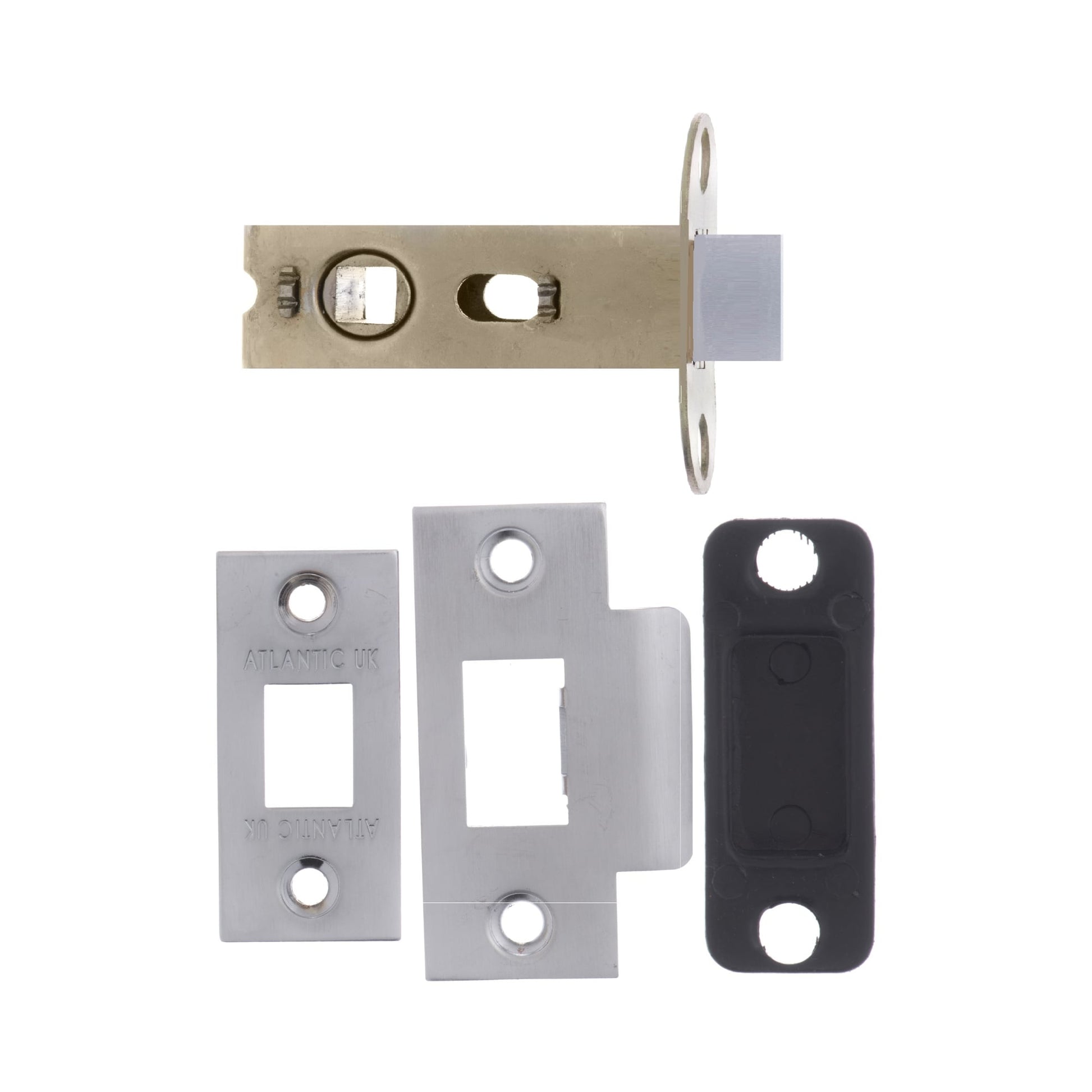 63mm (2.5'') Bolt Through Tubular Latch - Satin Chrome (52245)