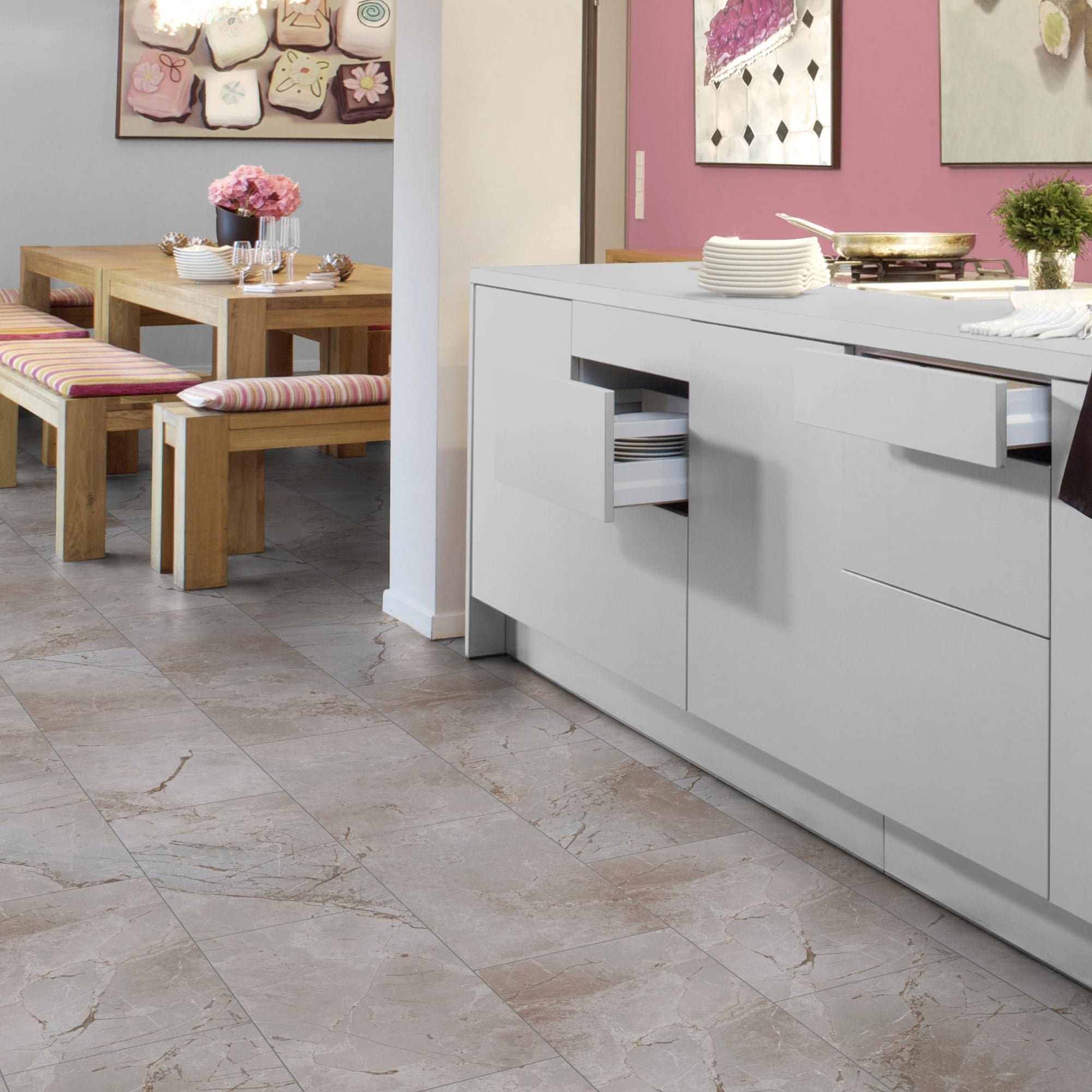 Kronotex Naxos - Mega Plus 8mm Laminate Flooring (54206)