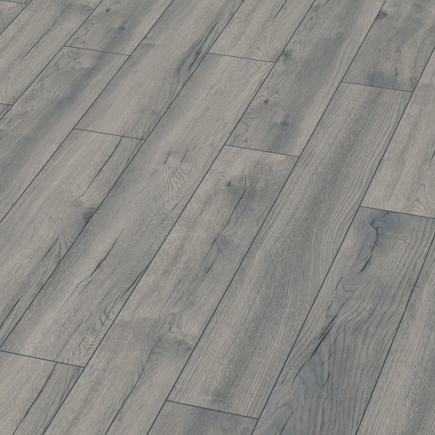 Pettersson Grey Oak - Exquisite 8mm Laminate Flooring (54191)