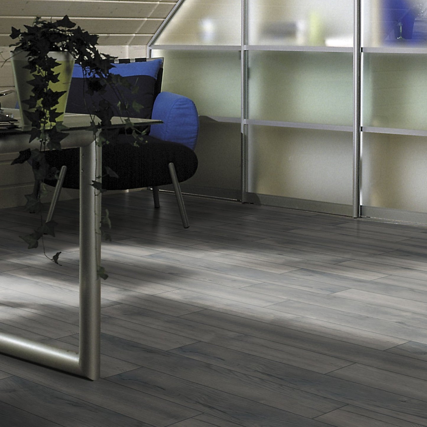 Pettersson Grey Oak - Exquisite 8mm Laminate Flooring (54191)