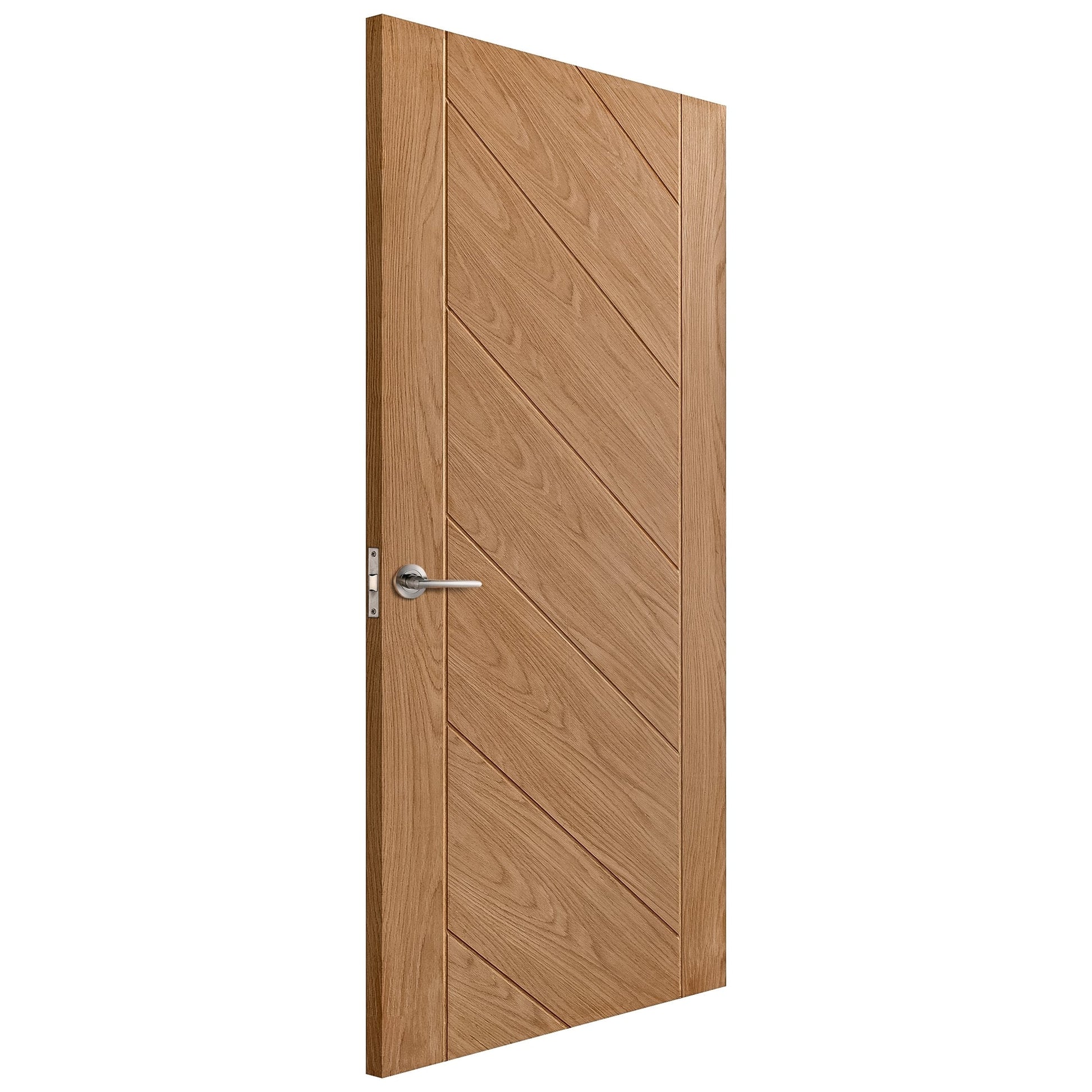 Internal Oak Unfinished Murcia FD30 Fire Door (IOMURFD)
