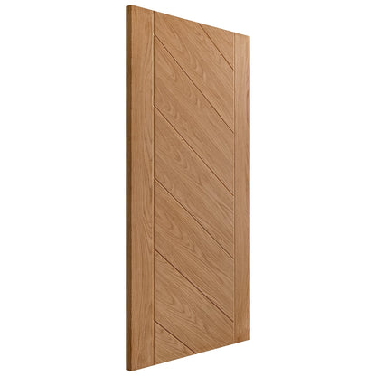 Internal Oak Unfinished Murcia FD30 Fire Door (IOMURFD)