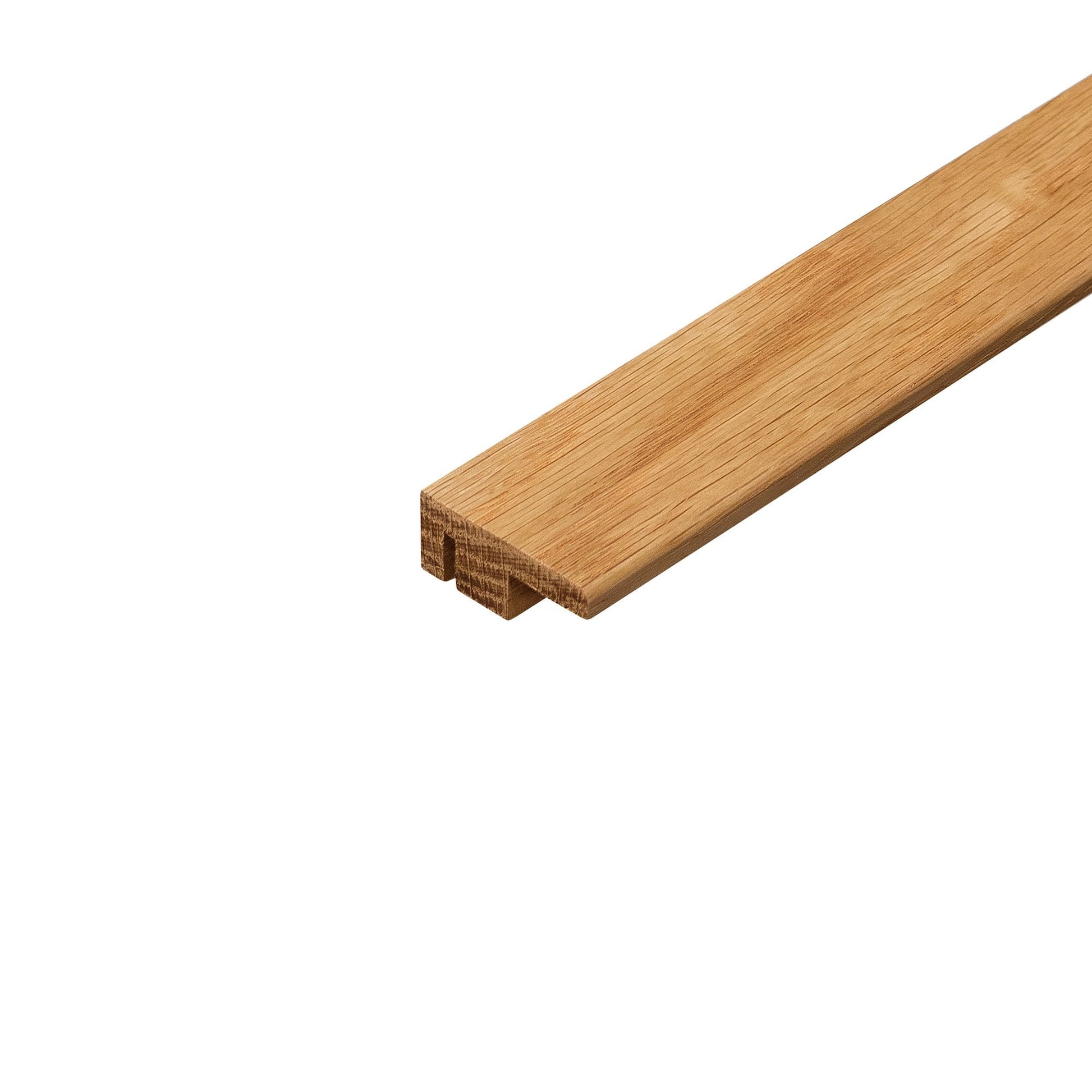 Solid Oak - 15mm Lacquered Door End Profile (182099)