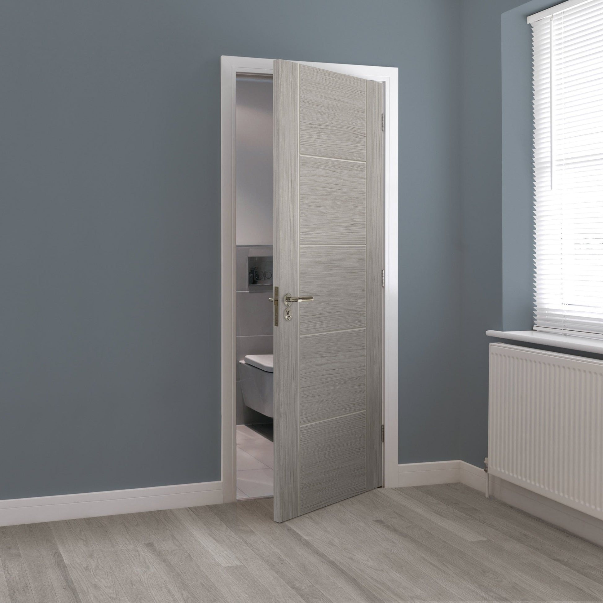 Internal Grey Fully Finished Lava Tigris 5P Laminate Door (LAVTIG)