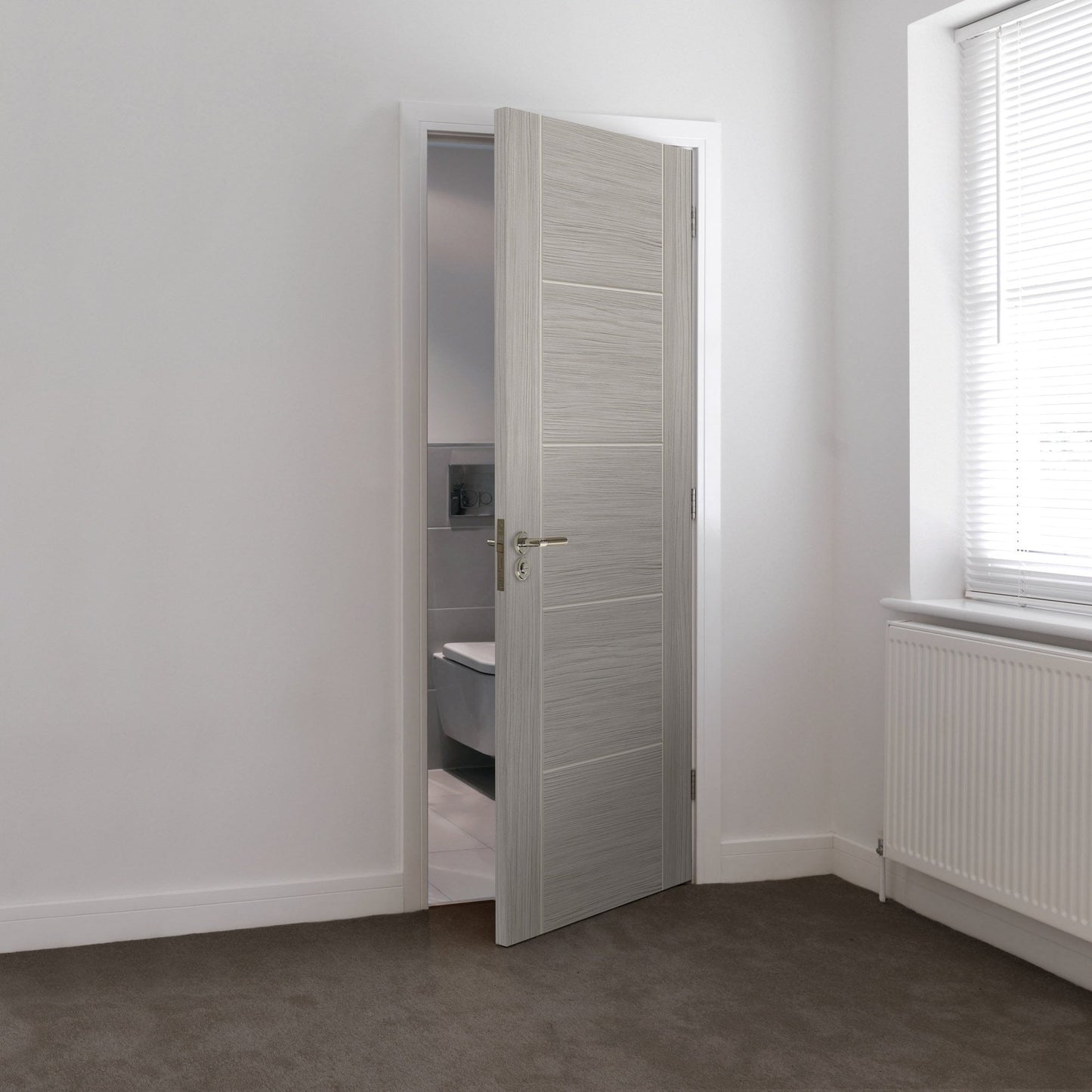Internal Grey Fully Finished Lava Tigris 5P Laminate Door (LAVTIG)