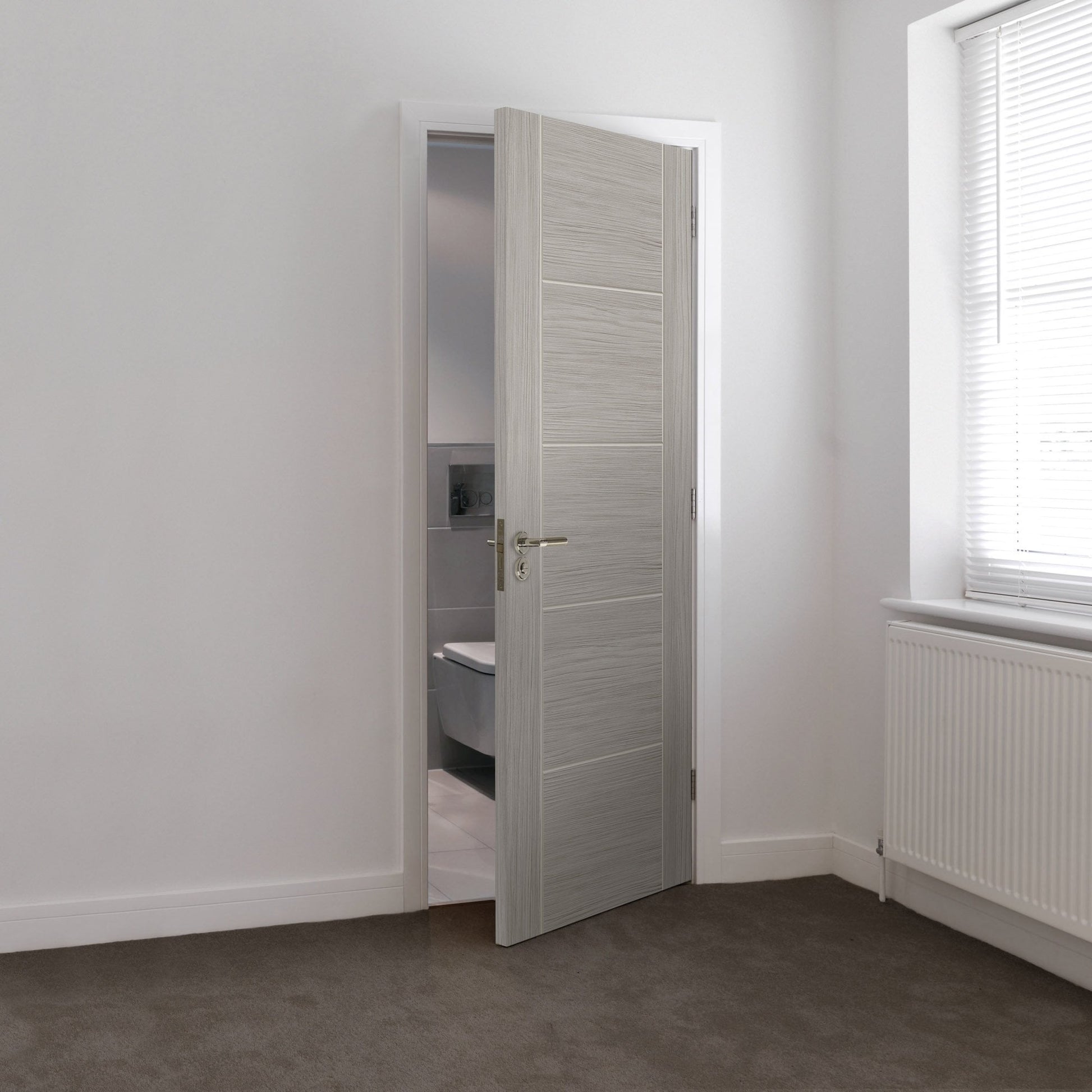 Internal Grey Fully Finished Lava Tigris 5P Laminate Door (LAVTIG)