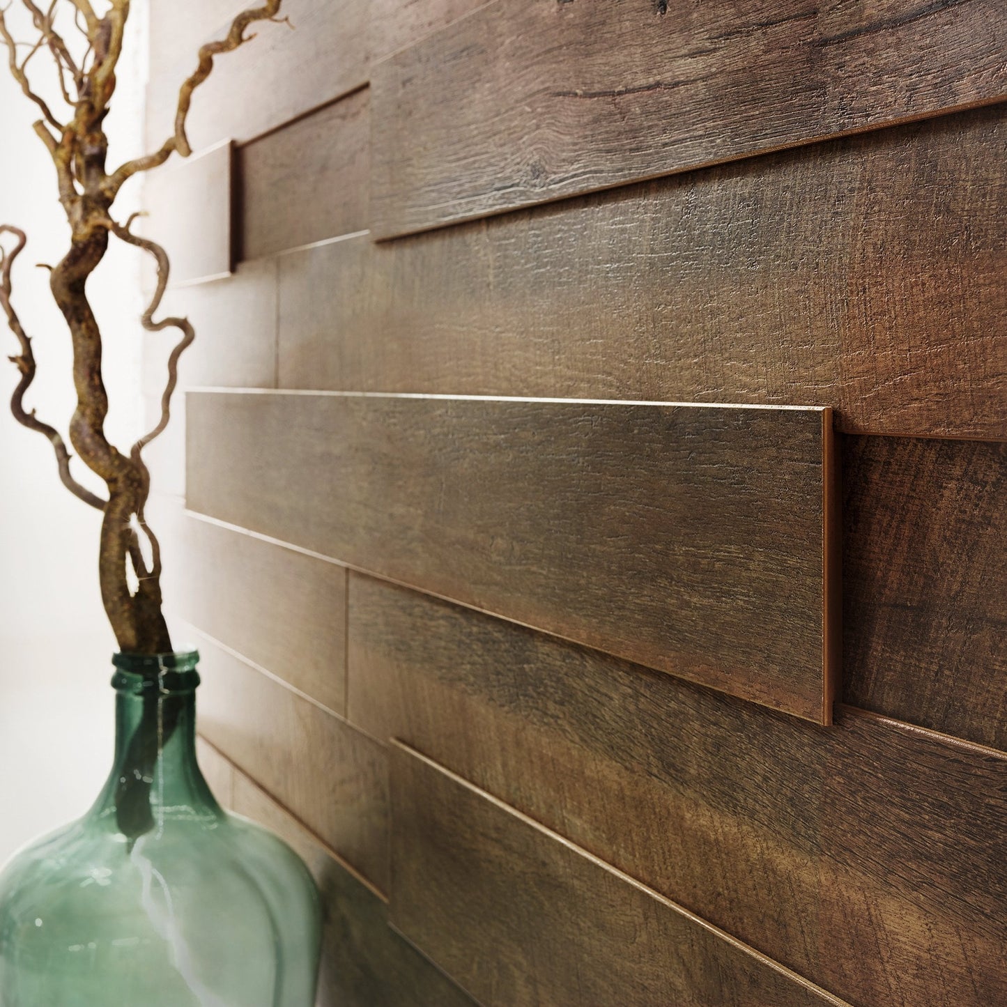 Kronowall Rusty Barnwood Finishing Trim for 3D Laminate Wall Panelling (K061-MOULD)