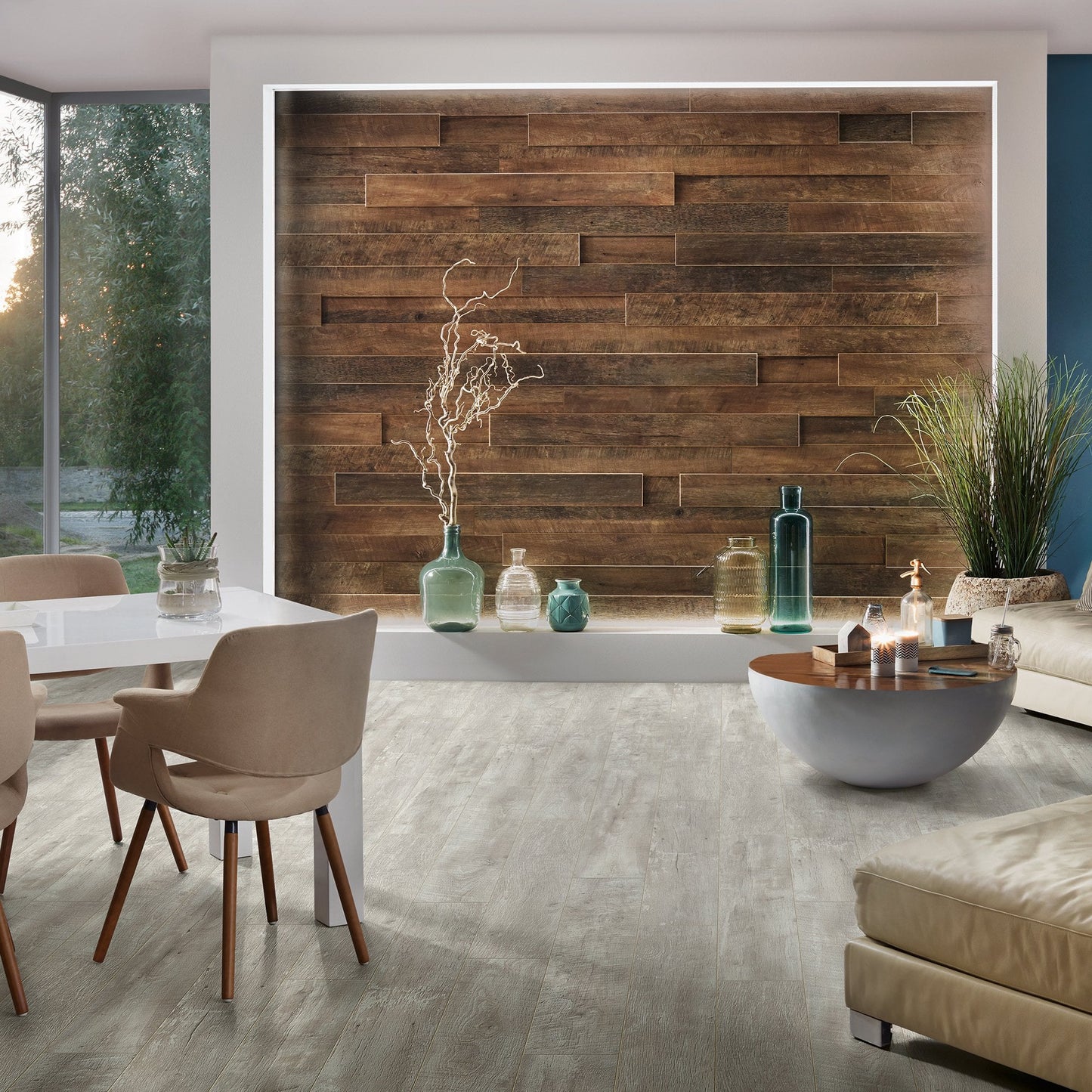 Kronowall Rusty Barnwood Finishing Trim for 3D Laminate Wall Panelling (K061-MOULD)