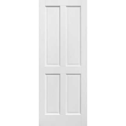 White Internal Primed Berkeley 4 Panel Door (76317)