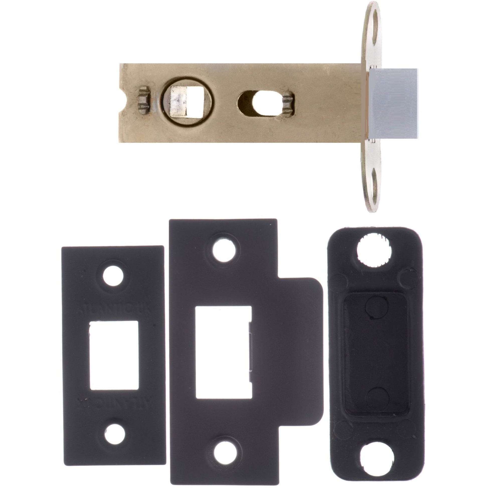 63mm (2.5'') Bolt Through Tubular Latch - Matt Black (77232)