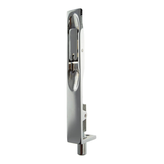 150mm (6'') Lever Action Flush Bolt - Polished Chrome (77683)