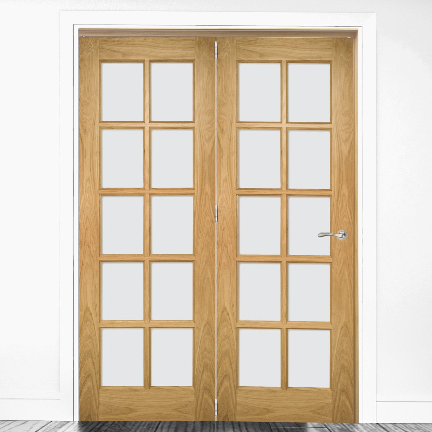 B-Grade Oak Internal Unfinished Fold Room Divider Kit (51822)