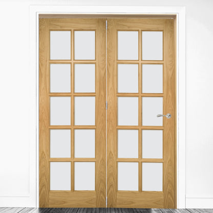 B-Grade Oak Internal Unfinished Fold Room Divider Kit (51822)