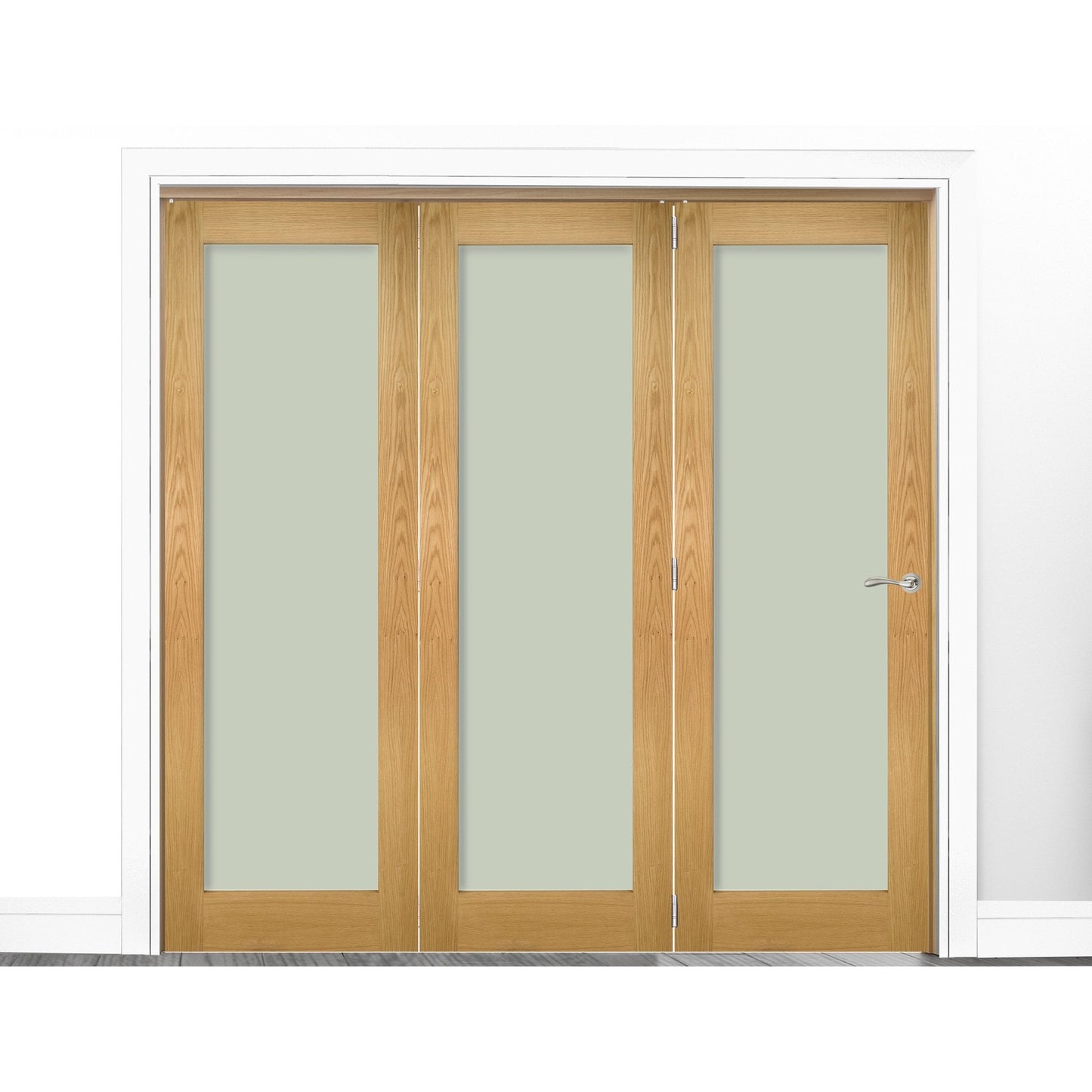 B-Grade Oak Internal Unfinished Fold Room Divider Kit (51822)