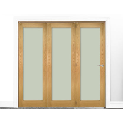 B-Grade Oak Internal Unfinished Fold Room Divider Kit (51822)